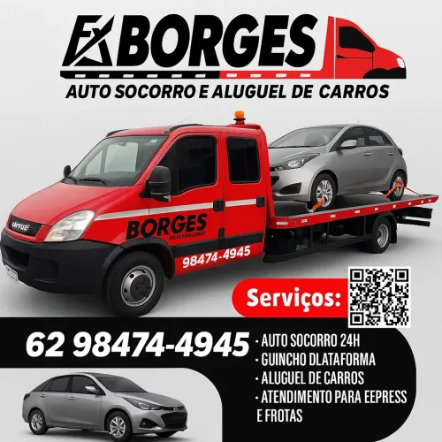 Serviço de guincho auto socorro e frete plataforma de 6,20