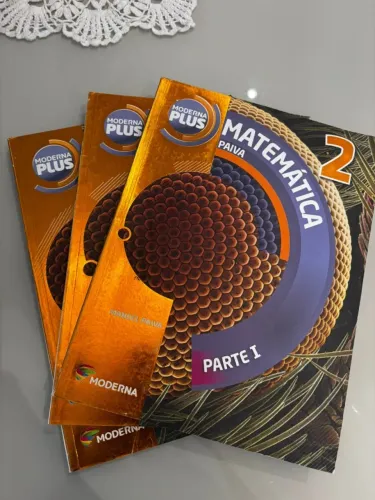 Box Completo Moderna Plus: Matemática - Parte I, II e III