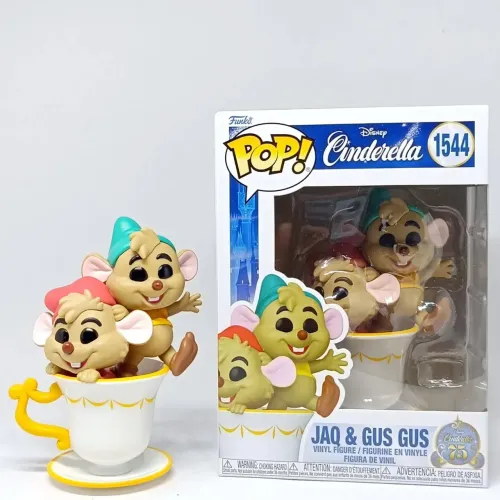 Funko Pop jaq & Gus Gus novo