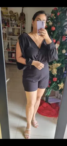 Macaquinho preto lindo novo G!