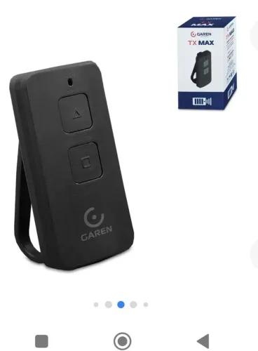 Controle remoto para portão 