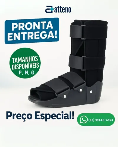 Bota Ortopédica Imobilizadora - Modelo Longo e Curto