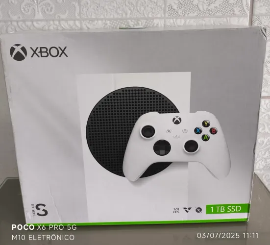 Xbox Series S 1TB - Novo na caixa SÓ VENDA