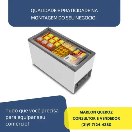 Congelador Horizontal MetalFrio 388 Litros