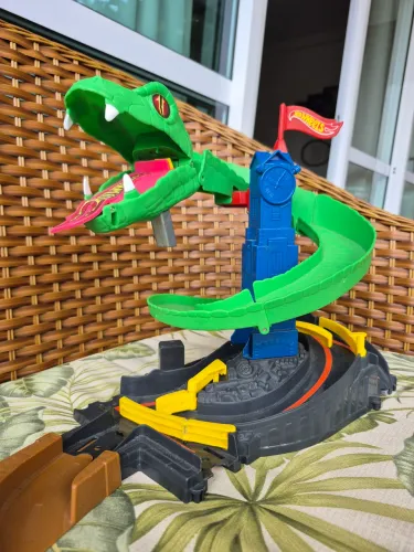 Pista Hot Wheels City - Ataque da Cobra