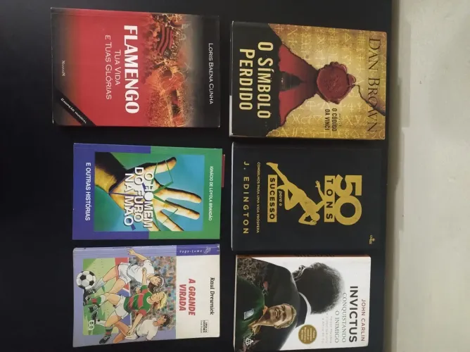 Livros 6 livros diversos
