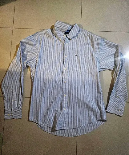 Camisa social Tommy Hilfiger Listrada Masculina