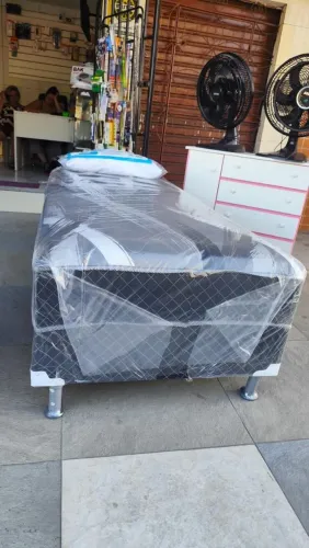 Cama Box solteiro auxiliar Nova - Conforto e Qualidade!
