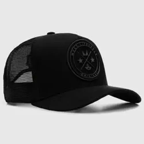 Boné Trucker Brasão All Black MVCK