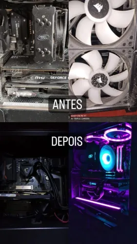 Montagem PC Gamer/Manutenção Preventiva/Reparo