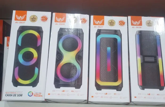 Caixinha de som mp3 Usb Bluetooth portatil Novo Entregamos 