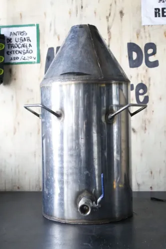 Silo inox fumegandor
