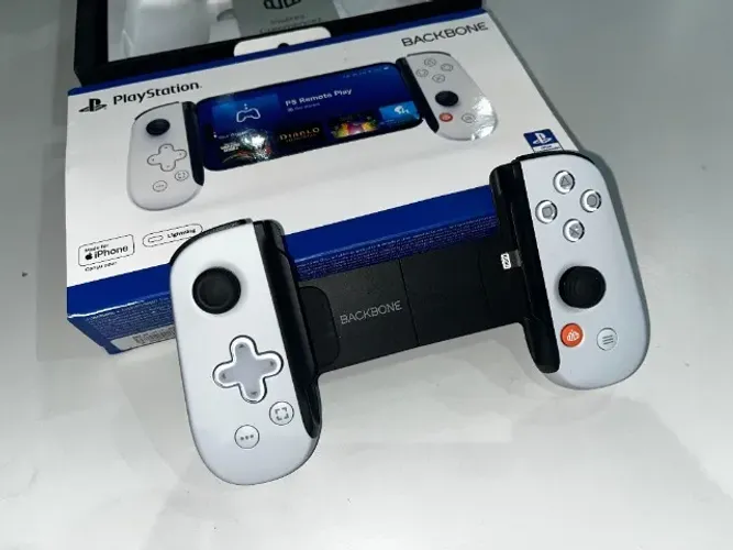 Backbone One PlayStation Edition | Controle para iPhone Lightning | Baixa Latência