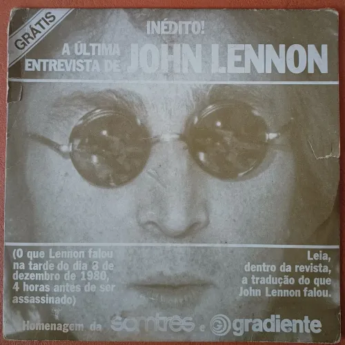 Compacto John Lennon A última Entrevista Inédito
