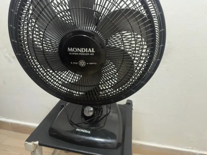 Ventilador mondial 6 pás, bem forte
