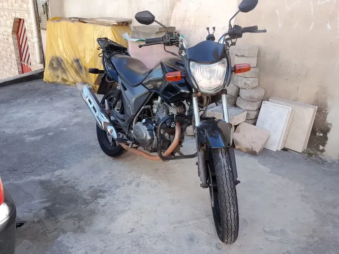 Troco em moto financiada