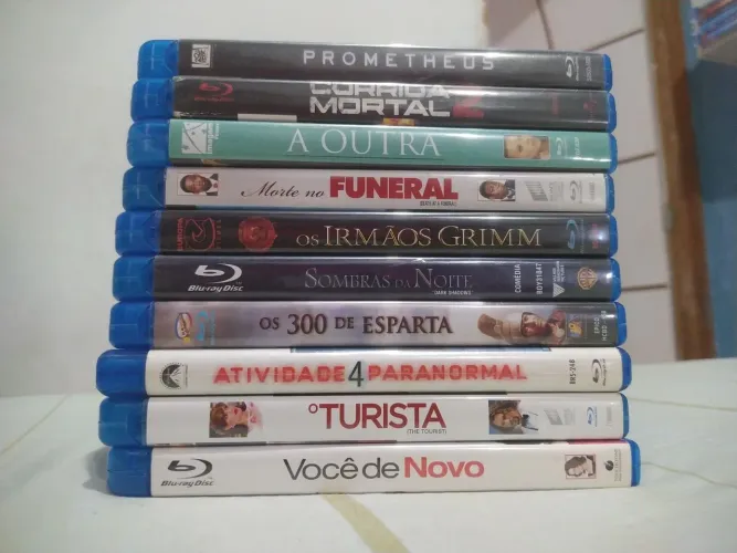 Blurays diversos (R$45,00 cada) *Leia a descrição*
