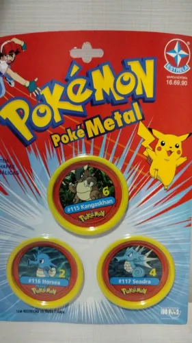 Cartela Pokémon Pokémetal 8