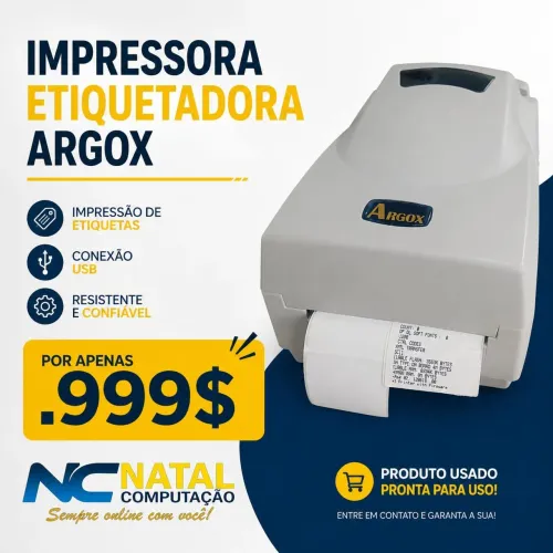 Impressora etiquetadora argox