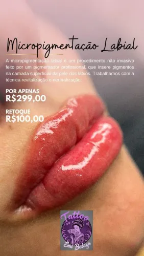 Micropigmentação Labial 