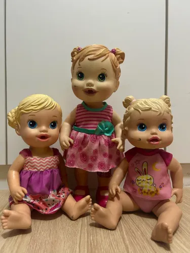 Baby Alive - AS 3 POR 60 reais