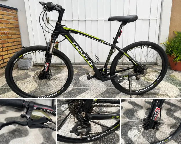 Bicicleta MTB TSW - 24 Marchas | Shimano Altus | SR Suntour | Freio a Disco.