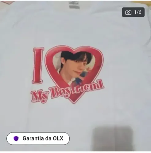 Camisa kpop