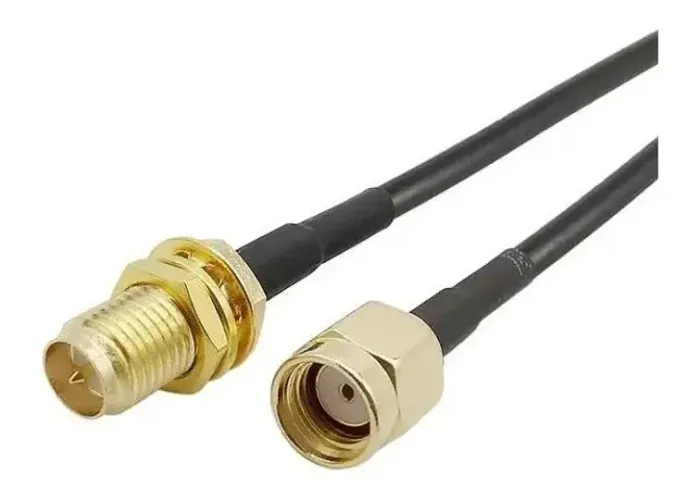 Cabo extensor antena roteadores wifi rp-sma 10 metros