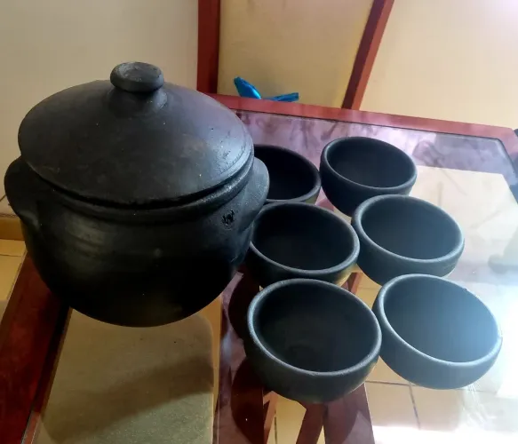 Caldeirão de Barro + 6 Cumbucas