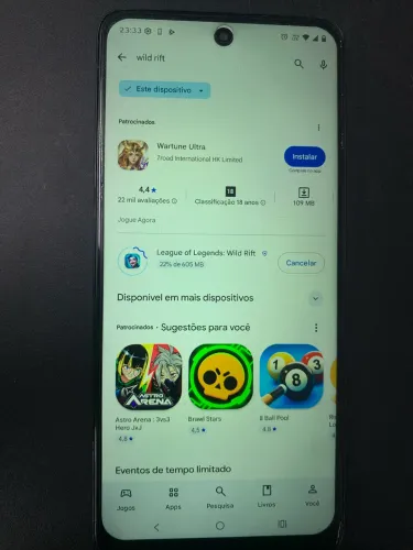 Moto g56 5g aceito cartão