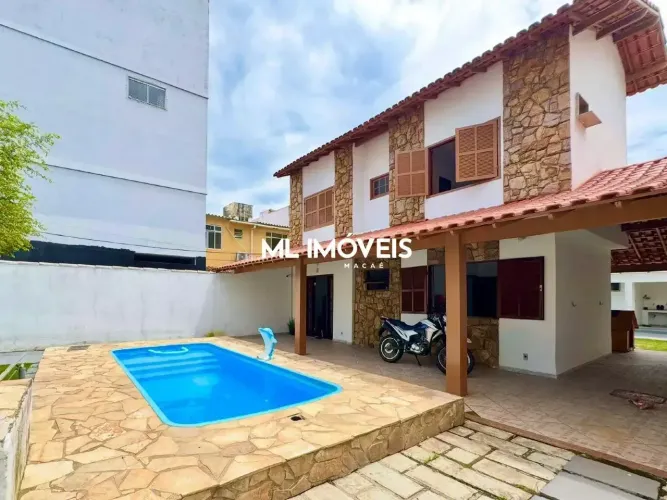 Casa para aluguel, 5 quartos, 1 suíte, 4 vagas, Imbetiba - Macaé/RJ
