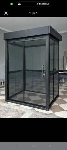Guaritas em vidro temperado