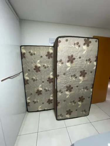 Cama conjugada solteiro.