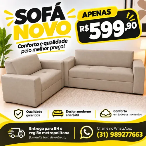 CONJUNTO DE SOFÁS