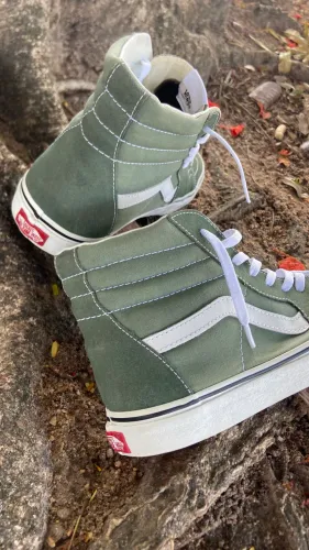 Tênis Vans Sk8-Hi Gray Olive