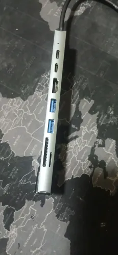 Hub OTG USB-C 8 em 1