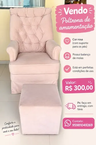 Poltrona amamentação