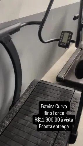 Esteira curva Rino force