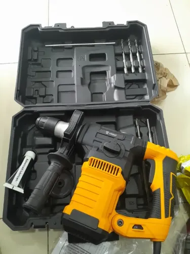 Martelete eletropneumático Deko Profissional DKRH32LD15 frequência de 50Hz/60Hz com 1500W