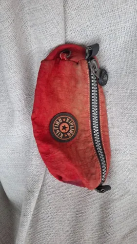 Estojo Kipling Red Classic - Original - Com Avarias