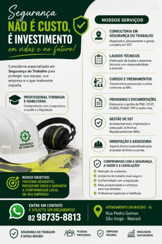 Engenheiro (a) Segurança do Trabalho