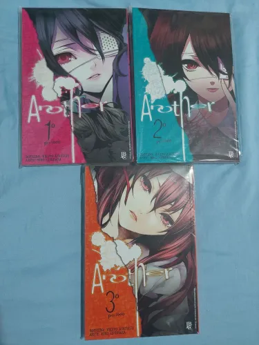 Mangá Another volumes 1, 2 e 3