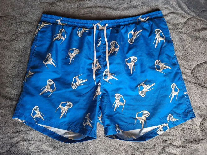 short praia com sunga hering xxg