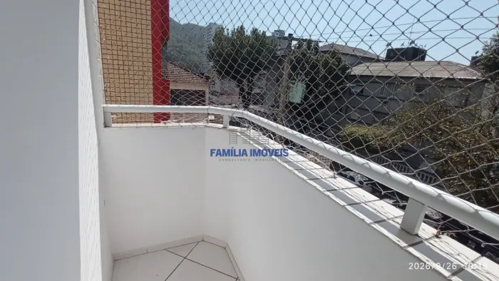 Apartamento à venda 2 quartos 1 suíte sacada Marapé Santos/SP