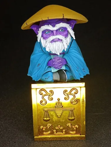 Mestre ancião figure em resina para cloth myth EX saint seiya cavaleiros do zodíaco