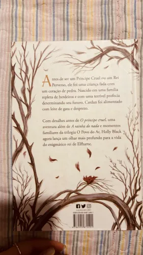 Vendo livro COMO O REI ELFHAME APRENDEU A ODIAR HISTORIAS