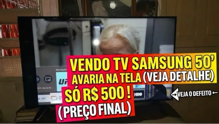 Venda de Desapegos: Eletros, TV, Bicicleta, Volante Gamer e Artigos Esportivos