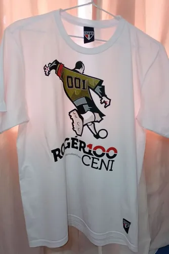 Camiseta comemorativa Rogério Ceni