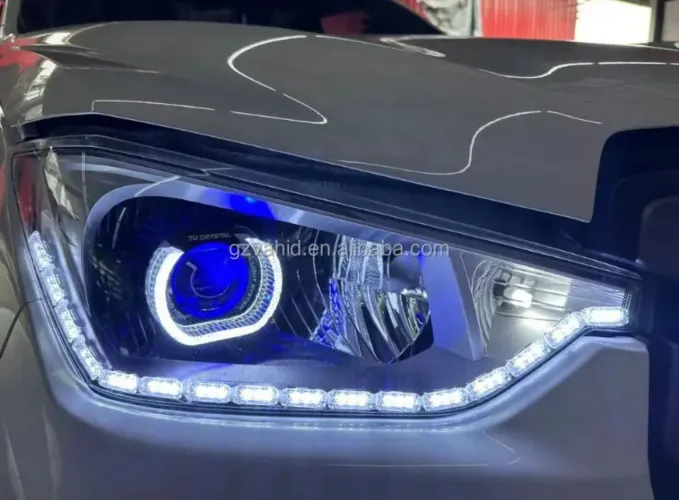 DRL angel eyes 5D RGB