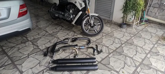 Escapamento completo - HD V-Rod MUSCLE (2009-2017)